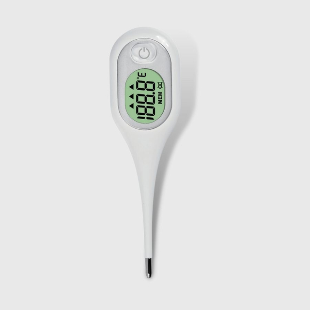 Тасдиқи CE MDR Термометри рақамии обногузар, Хониши фаврӣ бо Jumbo LCD