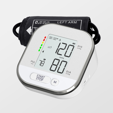 Monitor Tekanan Darah Digital Pengukur BP Lengan Atas Bluetooth MDR CE Produsen yang Disetujui