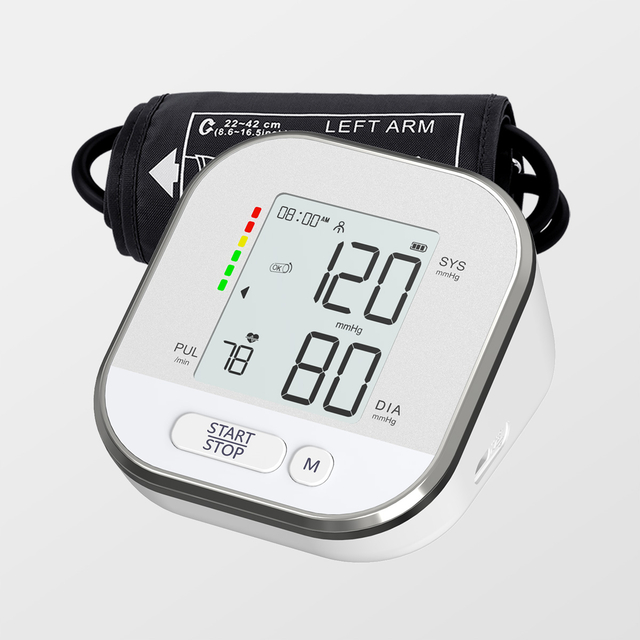Upper Arm BP Meter Digital Blood Pressure Monitor Bluetooth MDR CE Moetsi ea Amoheletsoeng