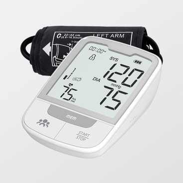 Balay nga Medical Device Blood Pressure Machine Upper Arm nga adunay Wide Range Cuff Size