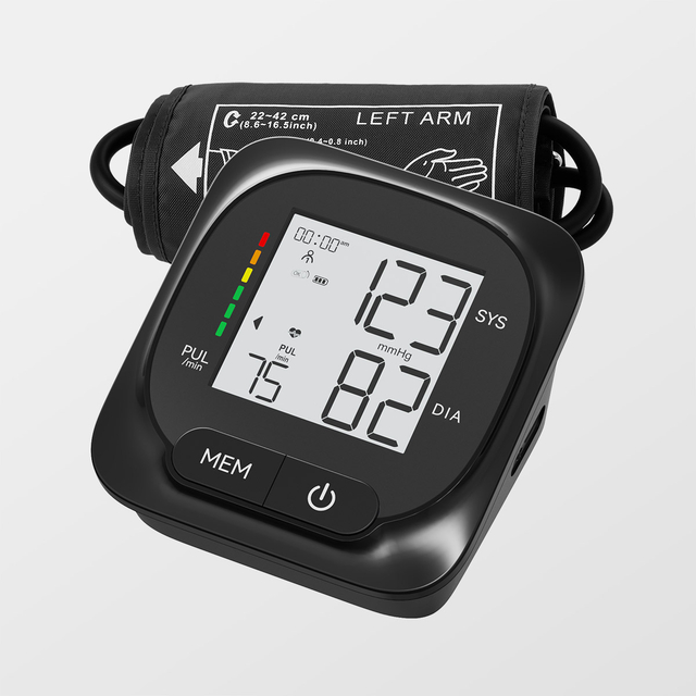 MDR CE FDA Certificate Upper Arm Digital Blood Pressure Monitor Bluetooth Home Healthcare Chaw tsim tshuaj paus