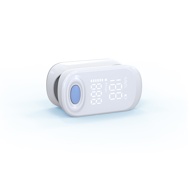 Evde Kullanıma Y&ouml;nelik Tam Otomatik LED Parmak Ucu Nabız Oksimetresi