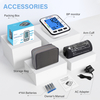 Atẹle Ẹjẹ Bluetooth pẹlu Tesiometer Digital Talking Backlit