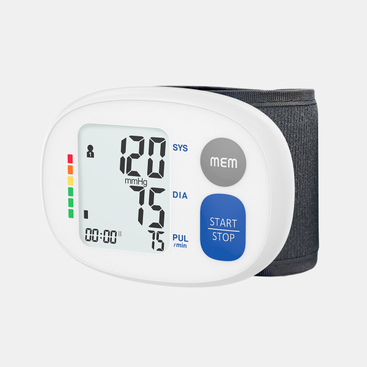 Hushållsbruk Bärbar blodtrycksmätare handled Tensiometer Factory