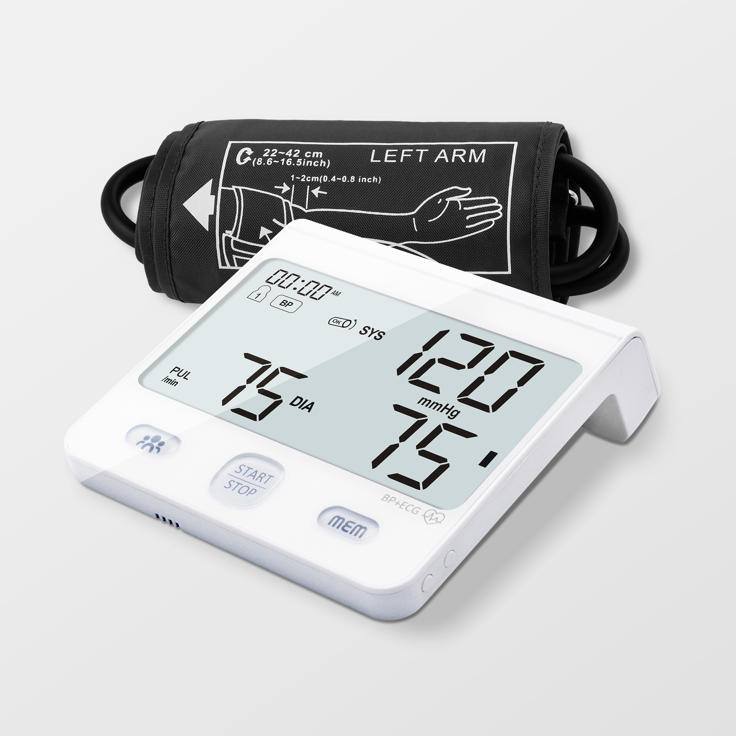 Ua ʻae ʻia ʻo ISO BSCI Factory Electric Blood Pressure Monitor me ka hoʻolaha leo