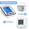 Atẹle Ẹjẹ Bluetooth pẹlu Tesiometer Digital Talking Backlit