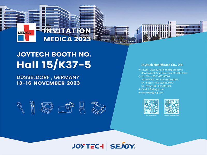 A Joytech megh&iacute;vja &Ouml;nt a MEDICA 2023-ra: az &Ouml;n eg&eacute;szs&eacute;ge, a mi innov&aacute;ci&oacute;nk