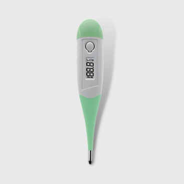 CE MDR goedkard kompakte lichtgewicht fleksibele tip digitale termometer Waterproof foar bern