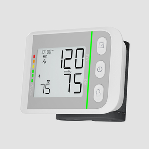 Portable Nalag-an a Wrist Blood Pressure Monitor nga addaan iti WHO LED light para iti Inaldaw nga Usaren DBP-81E4