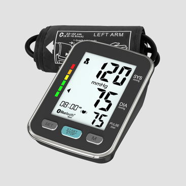 Bluetooth Blood Pressure Monitor with Large LCD Smart Large Cuff BP Monitor