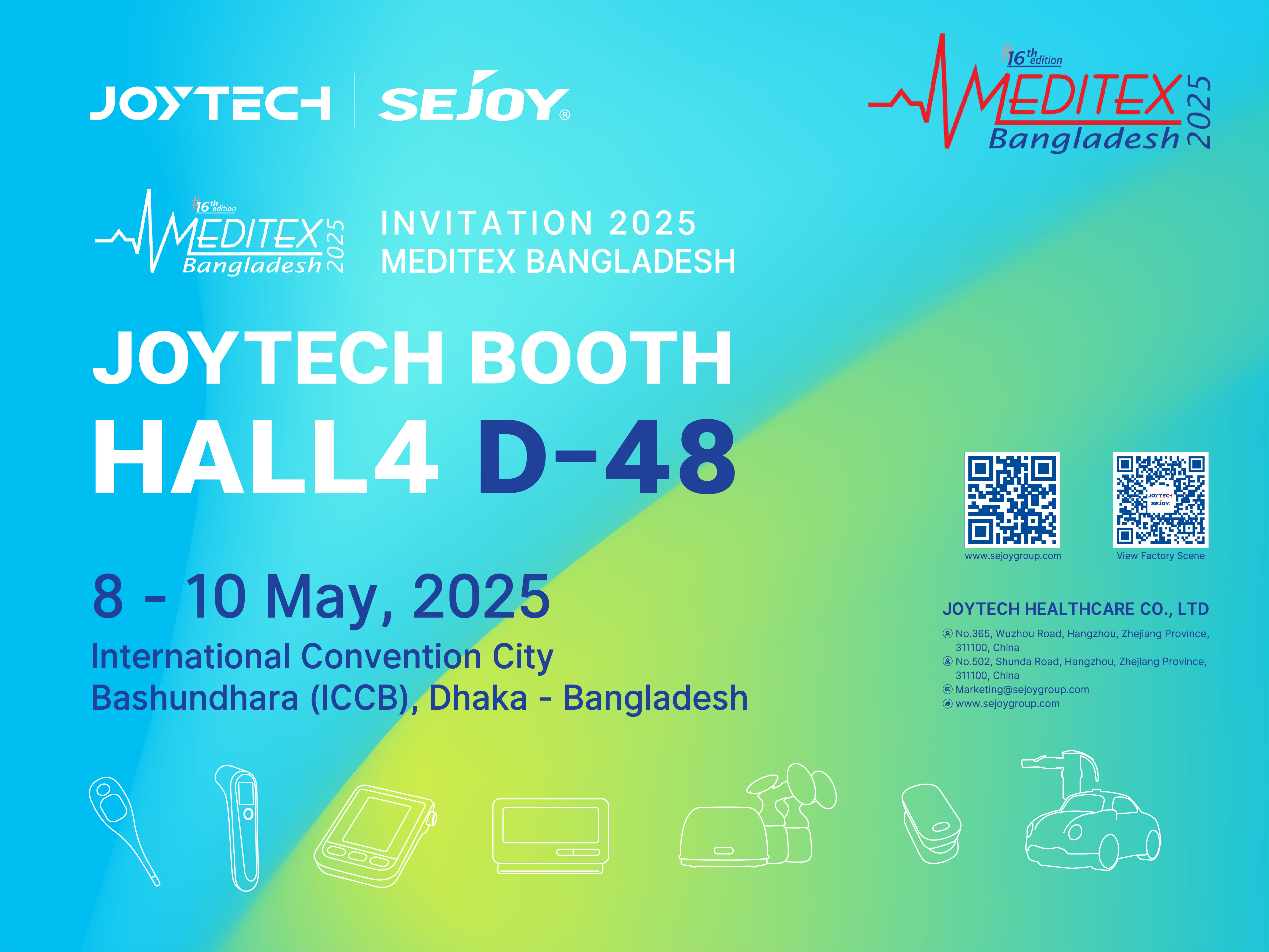 Otkrijte inovativna rješenja u zdravstvu na MEDITEX Bangladesh 2025 