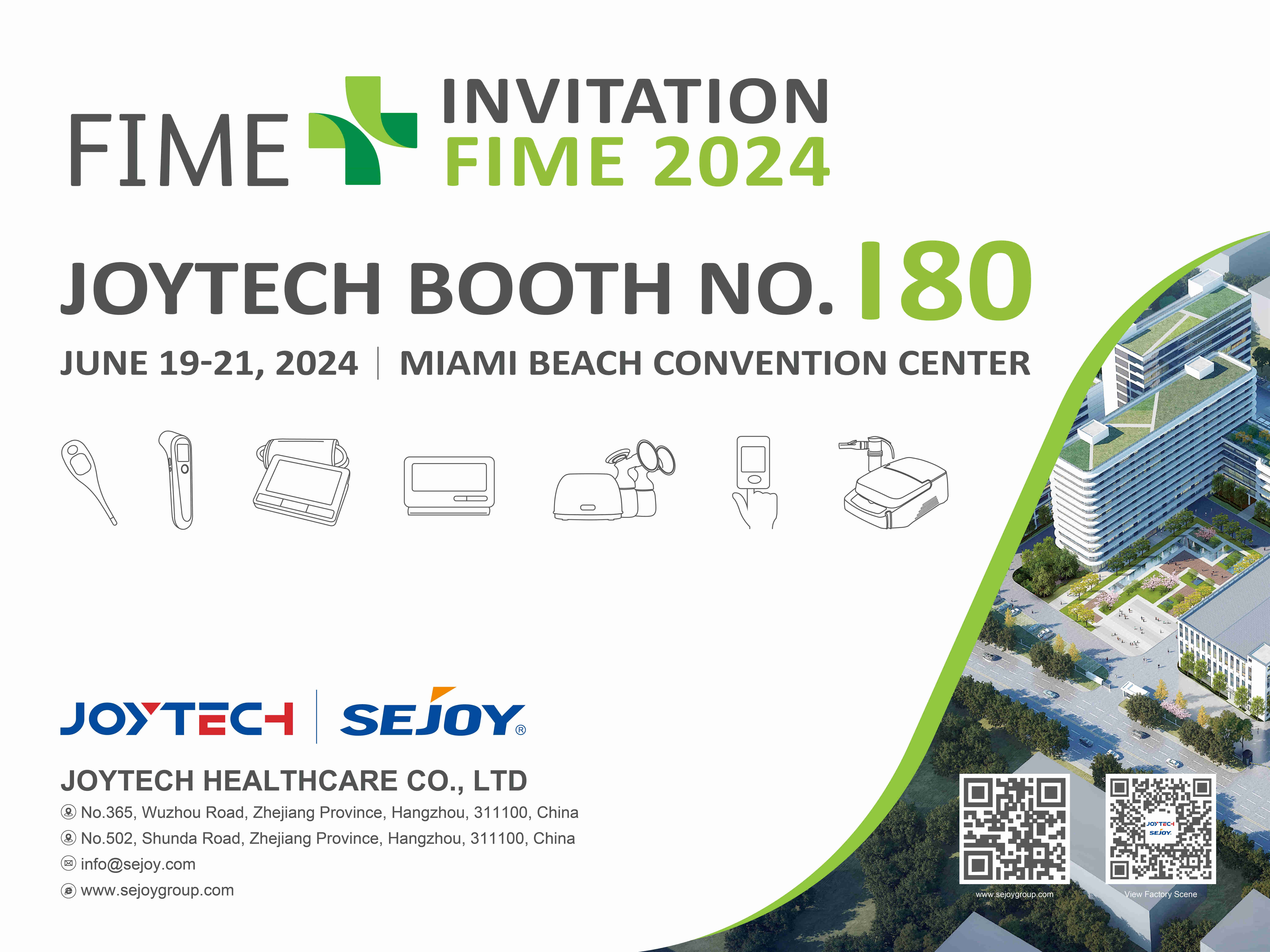 Joytech ਹੈਲਥਕੇਅਰ ਨੇ ਮਿਆਮੀ ਵਿੱਚ 2024 FIME ਐਕਸਪੋ ਵਿੱਚ ਨਵੀਨਤਮ ਉਤਪਾਦਾਂ ਦਾ ਪਰਦਾਫਾਸ਼ ਕੀਤਾ