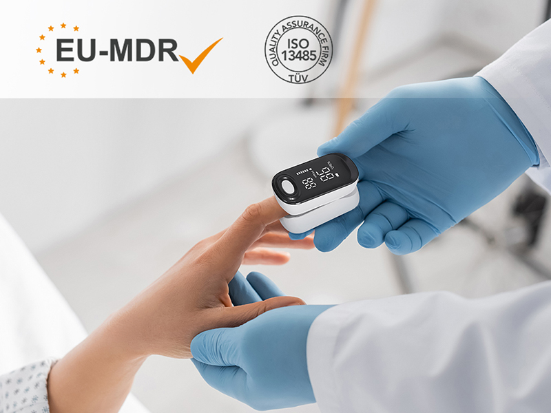 Fiable, portable et certifi&eacute; cliniquement&nbsp;: oxym&egrave;tre de pouls du bout des doigts Joytech XM-114