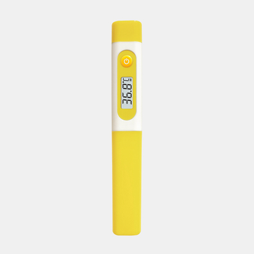 CE MDR Approved Pen Type Waterproof Digital Rigid Thermometer with Integrated Probe Head Protective Cover