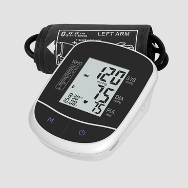 Classic and Practical Upper Arm Blood Pressure Monitor with Deluxe Carry Case for Your Family DBP-13C9