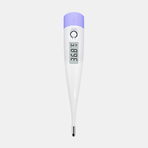 CE MDR Larger LCD Digital Thermometer Rigid Tip n'obutuufu obw'amaanyi okuddamu amangu ebbugumu ery'ebyuma ku musujja