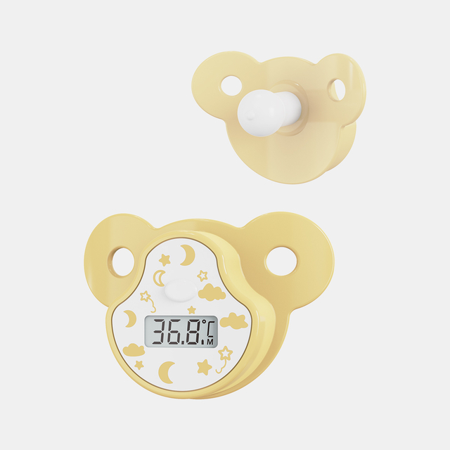 Digital Pacifier Baby Thermeter for Newborn चेक फॉर एक ज्वर निप्पल स्टाइल बेबी थर्मामीटर के लिए